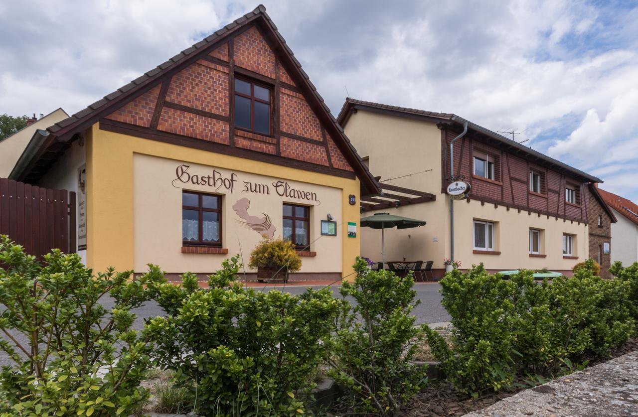 Gasthof Zum Slawen Vetschau Εξωτερικό φωτογραφία